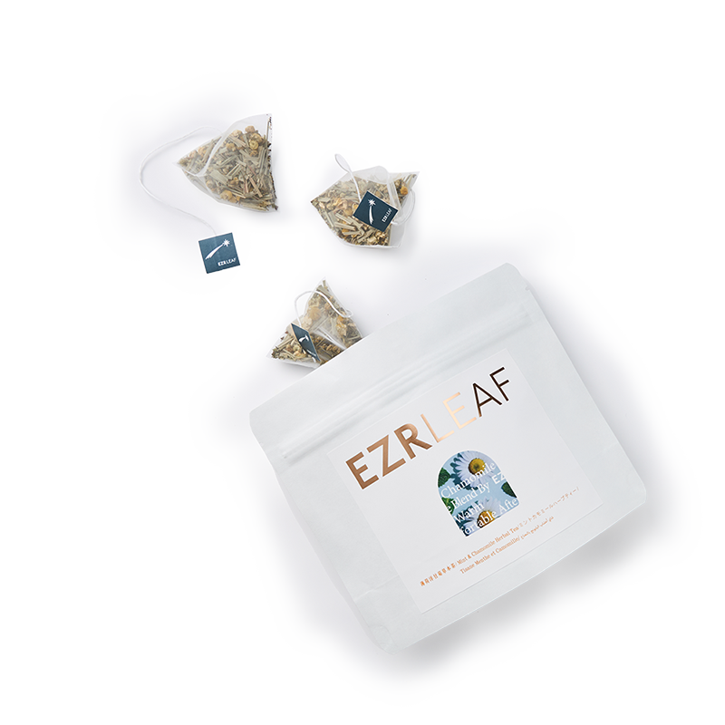Mint & Chamomile Herbal Tea 12CT｜Pouch