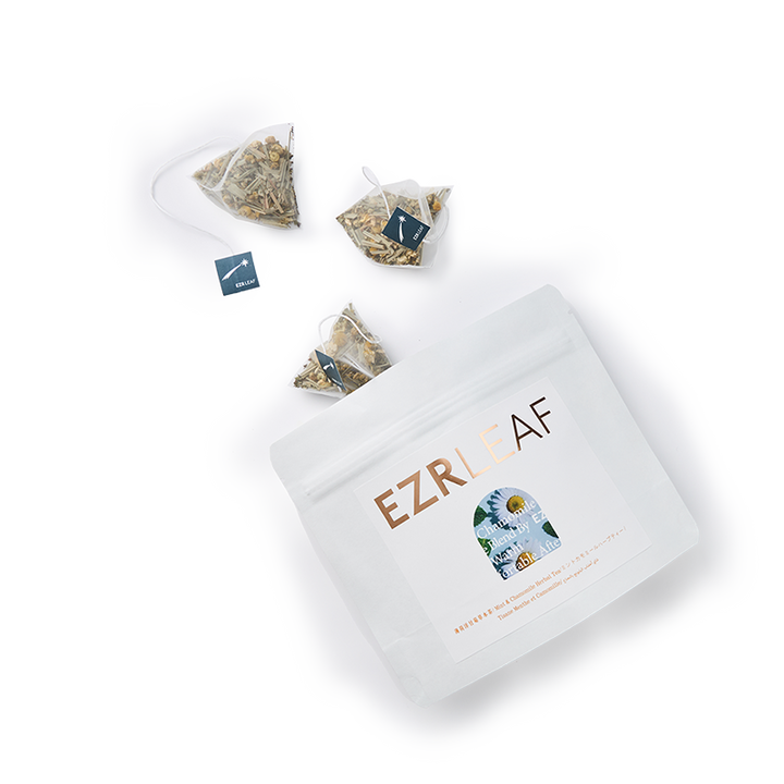Mint & Chamomile Herbal Tea 12CT｜Pouch