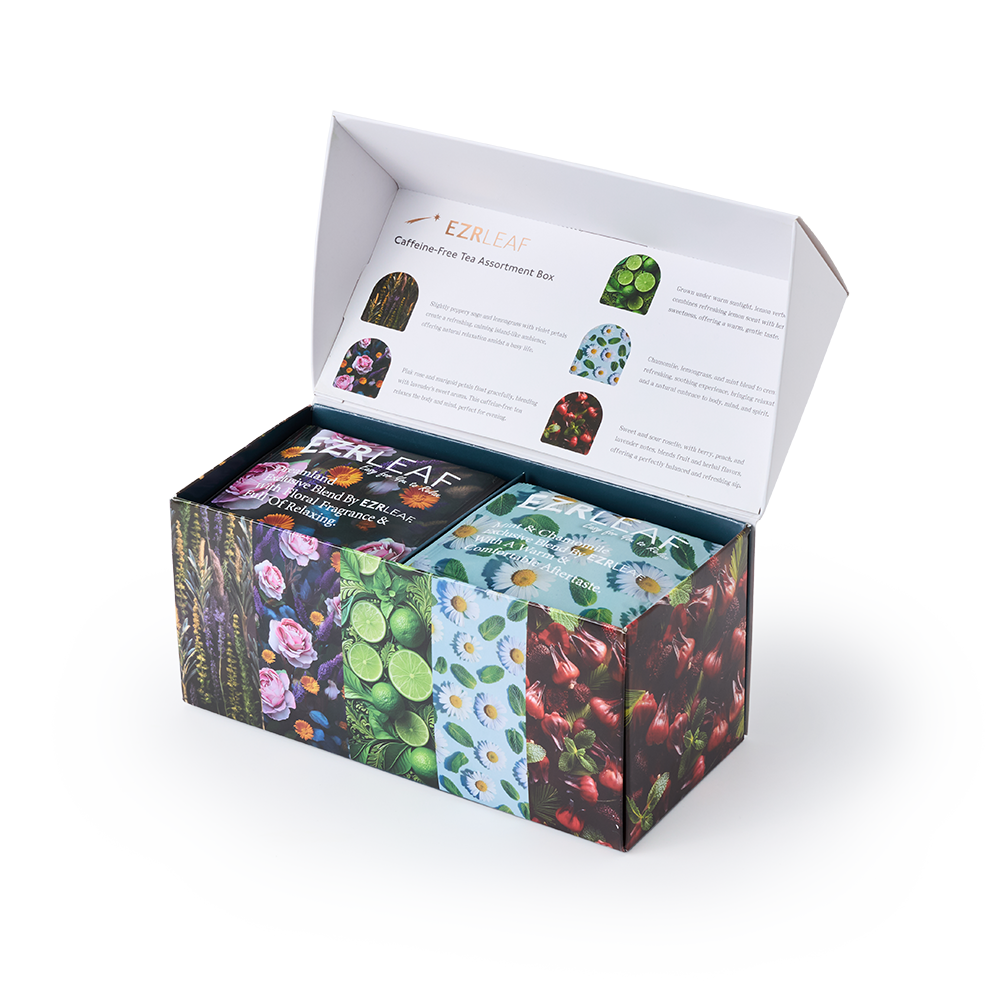 Caffeine-Free Tea Assortment Box  ｜22 CT