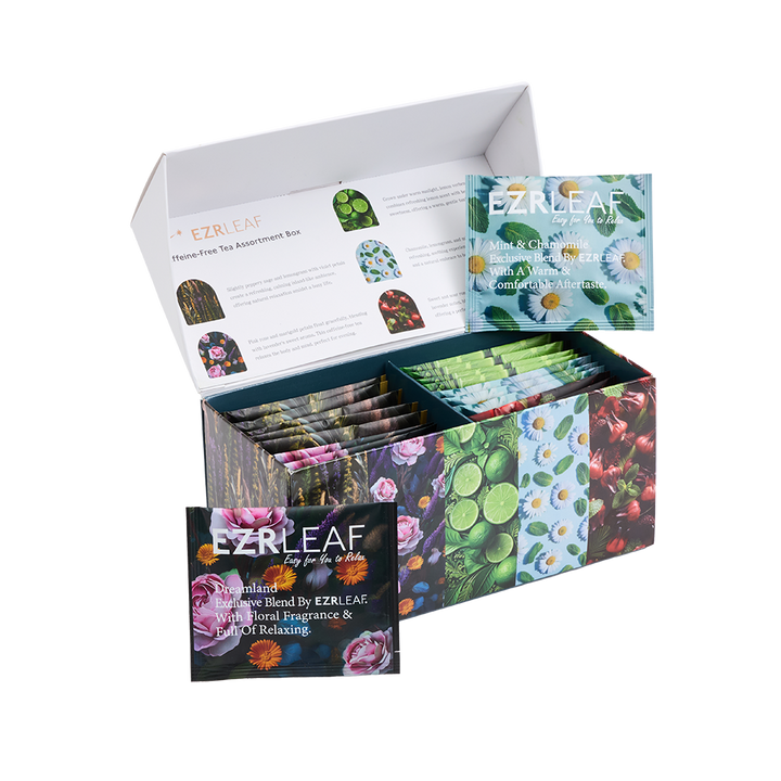 Caffeine-Free Tea Assortment Box  ｜22 CT