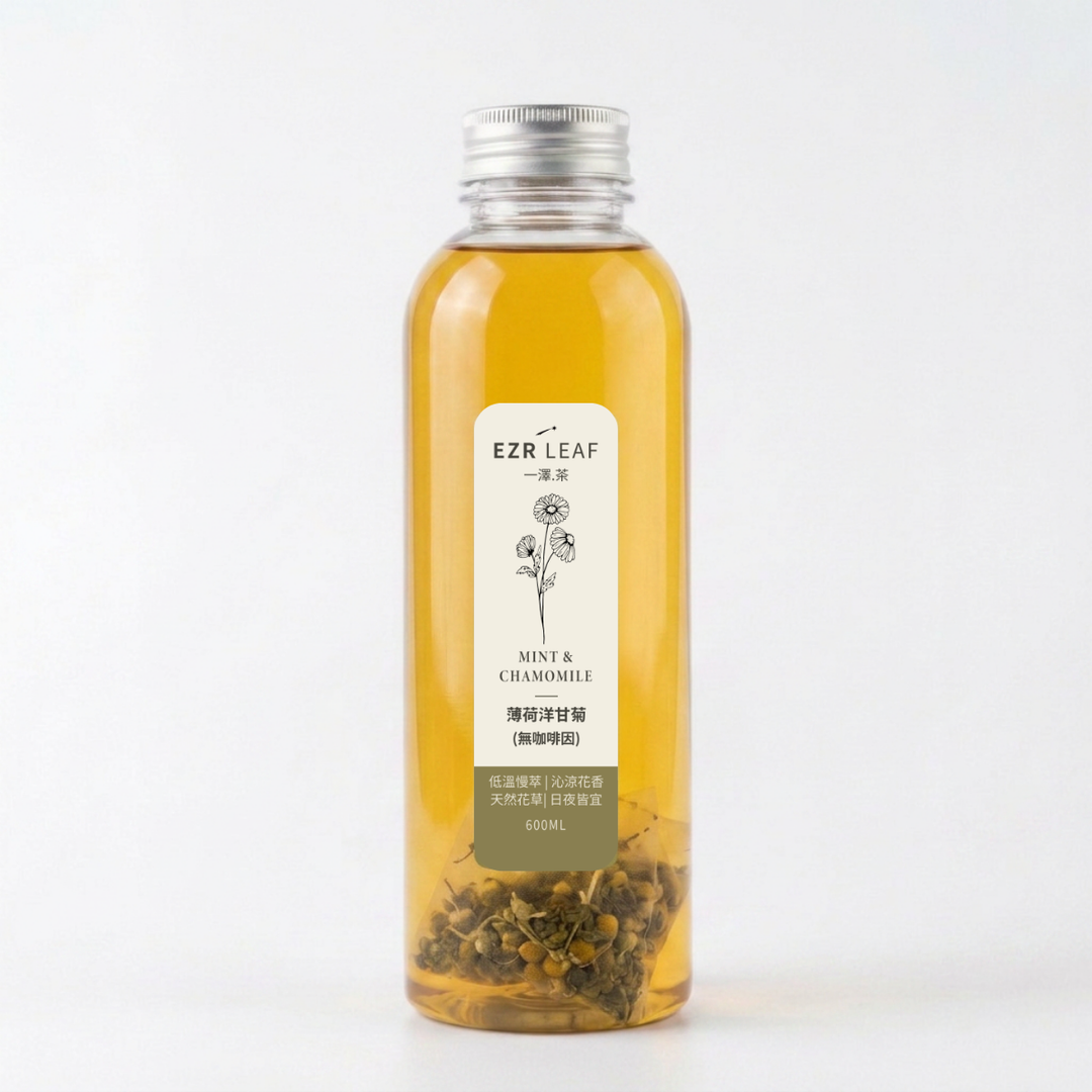 薄荷洋甘菊草本茶 600ml｜冷泡茶